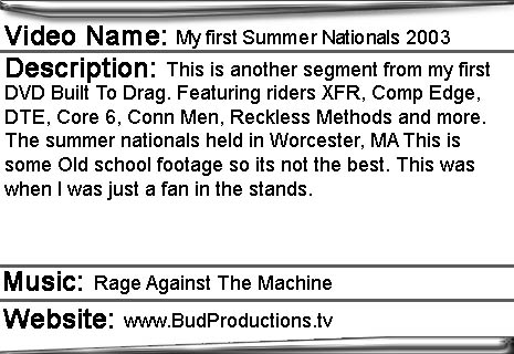 summer nationals 2003