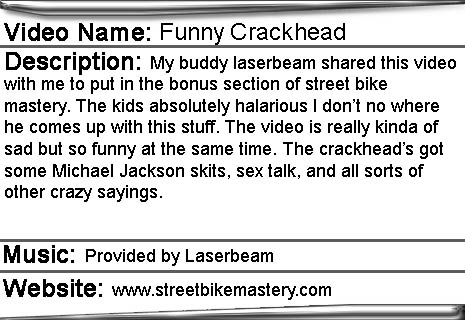 crackhead