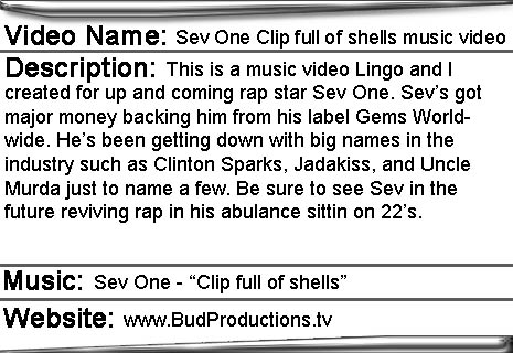 sev one clip full of shells